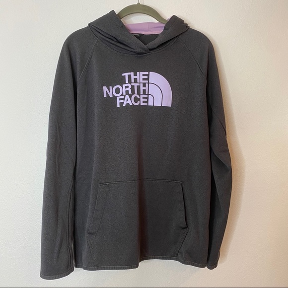 north face hoodie large